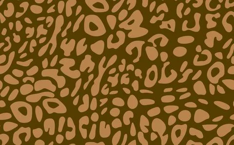 Abstract modern leopard seamless pattern. Animals trendy background. Color Stock Illustration