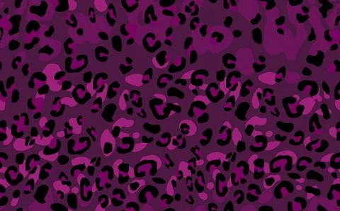 Abstract modern leopard seamless pattern. Animals trendy background. Color Stock Illustration