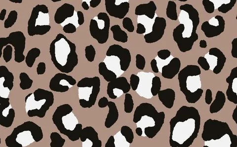 Abstract modern leopard seamless pattern. Animals trendy background. Color Stock Illustration