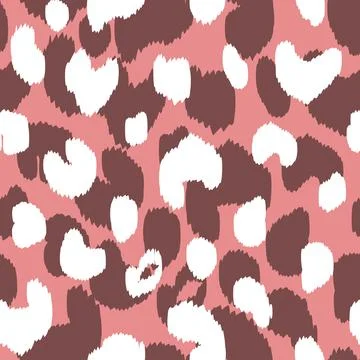 Abstract modern leopard seamless pattern. Animals trendy background. Color Illustrazione stock