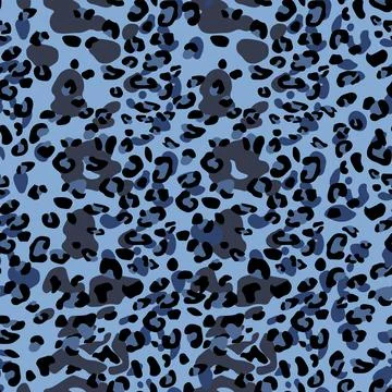 Abstract modern leopard seamless pattern. Animals trendy background. Color Illustrazione stock