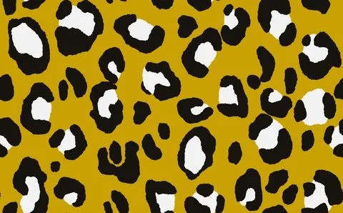 Abstract modern leopard seamless pattern. Animals trendy background. Color Stock Illustration