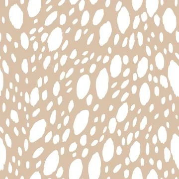 Abstract modern leopard seamless pattern. Animals trendy background. Beige Stock Illustration