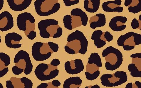 Abstract modern leopard seamless pattern. Animals trendy background. Color Illustrazione stock