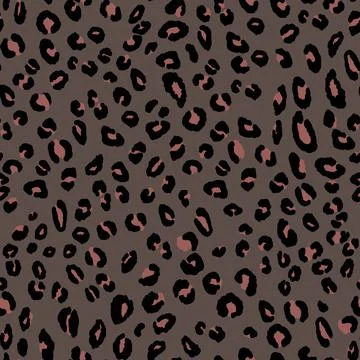 Abstract modern leopard seamless pattern. Animals trendy background. Color 스톡 일러스트