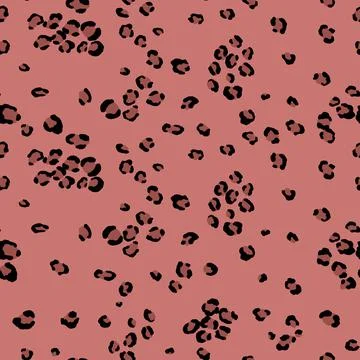 Abstract modern leopard seamless pattern. Animals trendy background. Beige Illustrazione stock