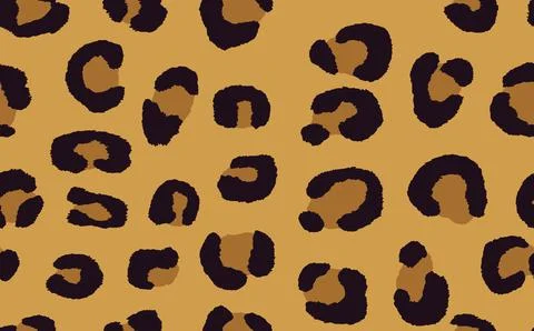 Abstract modern leopard seamless pattern. Animals trendy background. Color Stock Illustration