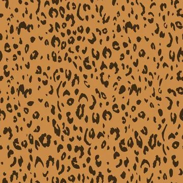 Abstract modern leopard seamless pattern. Animals trendy background. Beige Stock Illustration