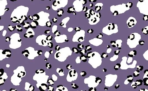 Abstract modern leopard seamless pattern. Animals trendy background. Color Illustrazione stock