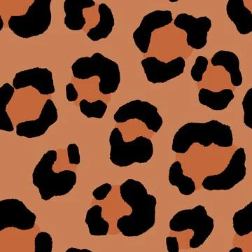 Abstract modern leopard seamless pattern. Animals trendy background. Beige Stock Illustration