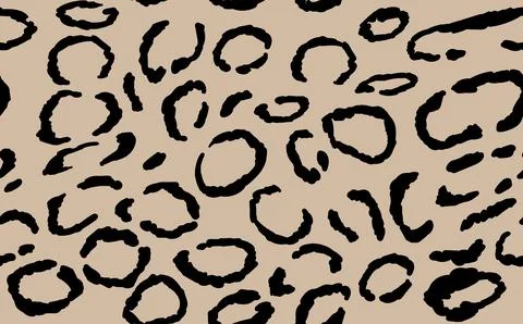 Abstract modern leopard seamless pattern. Animals trendy background. Color Stock Illustration