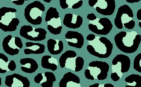 Abstract modern leopard seamless pattern. Animals trendy background. Color Illustrazione stock