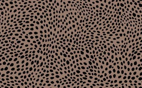 Abstract modern leopard seamless pattern. Animals trendy background. Color Illustrazione stock