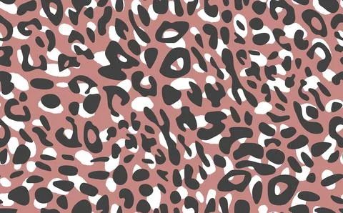 Abstract modern leopard seamless pattern. Animals trendy background. Color Illustrazione stock