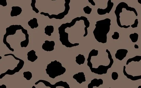 Abstract modern leopard seamless pattern. Animals trendy background. Color 스톡 일러스트
