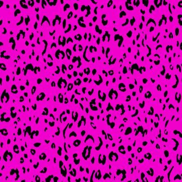 Abstract modern leopard seamless pattern. Animals trendy background. Pink Stock Illustration