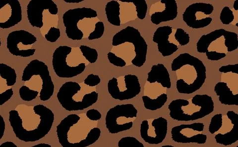 Abstract modern leopard seamless pattern. Animals trendy background. Color Stock Illustration