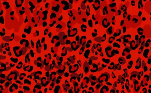 Abstract modern leopard seamless pattern. Animals trendy background. Color Illustrazione stock