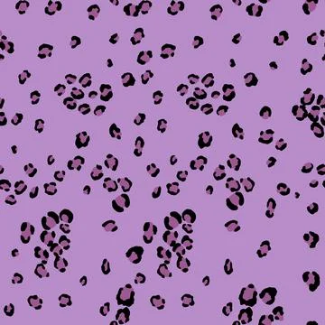 Abstract modern leopard seamless pattern. Animals trendy background. Pink 스톡 일러스트