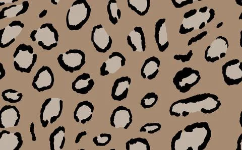 Abstract modern leopard seamless pattern. Animals trendy background. Color Stock Illustration