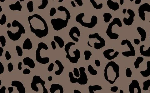 Abstract modern leopard seamless pattern. Animals trendy background. Color Illustrazione stock