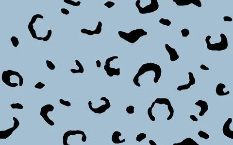 Abstract modern leopard seamless pattern. Animals trendy background. Color Illustrazione stock