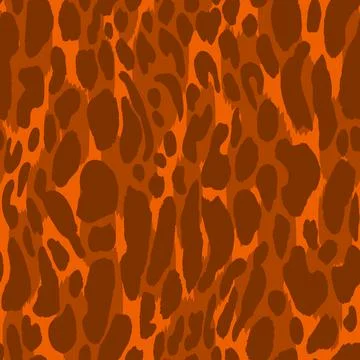 Abstract modern leopard seamless pattern. Animals trendy background. Brown and 스톡 일러스트