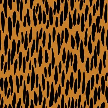 Abstract modern leopard seamless pattern. Animals trendy background. Color Stock Illustration