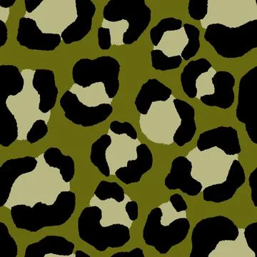 Abstract modern leopard seamless pattern. Animals trendy background. Color Stock Illustration