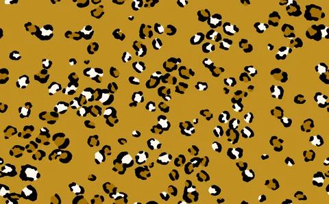 Abstract modern leopard seamless pattern. Animals trendy background. Color Illustrazione stock