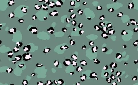 Abstract modern leopard seamless pattern. Animals trendy background. Color Illustrazione stock