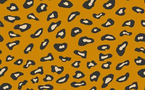 Abstract modern leopard seamless pattern. Animals trendy background. Color Stockillustratie