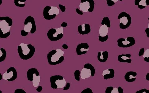 Abstract modern leopard seamless pattern. Animals trendy background. Color Stock Illustration