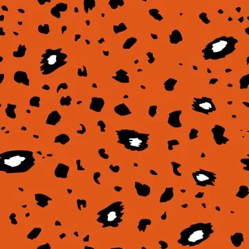 Abstract modern leopard seamless pattern. Animals trendy background. Color Stock Illustration