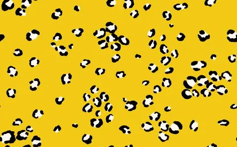 Abstract modern leopard seamless pattern. Animals trendy background. Color Stock Illustration