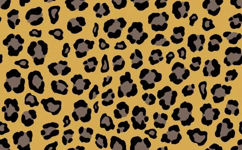 Abstract modern leopard seamless pattern. Animals trendy background. Color Stock Illustration