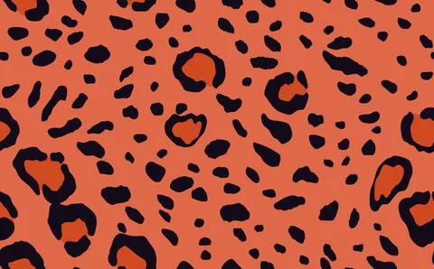 Abstract modern leopard seamless pattern. Animals trendy background. Color Stock Illustration