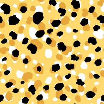 Abstract modern leopard seamless pattern. Animals trendy background. Beige and Stock Illustration