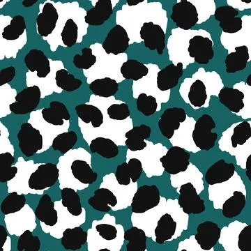 Abstract modern leopard seamless pattern. Animals trendy background. Color Illustrazione stock