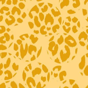 Abstract modern leopard seamless pattern. Animals trendy background. Color Illustrazione stock