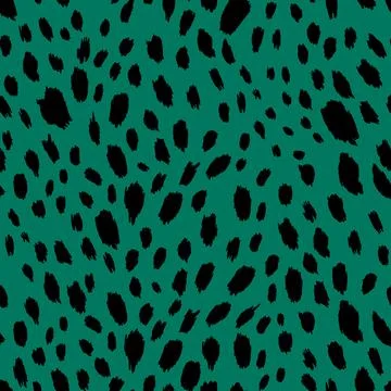 Abstract modern leopard seamless pattern. Animals trendy background. Color Illustrazione stock