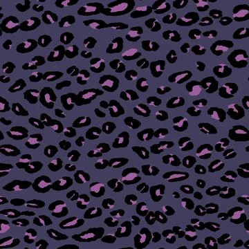 Abstract modern leopard seamless pattern. Animals trendy background. Color Illustrazione stock