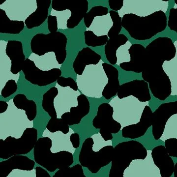 Abstract modern leopard seamless pattern. Animals trendy background. Color Illustrazione stock