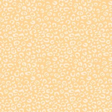 Abstract modern leopard seamless pattern. Animals trendy background. Beige Stock Illustration