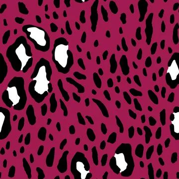 Abstract modern leopard seamless pattern. Animals trendy background. Color Illustrazione stock