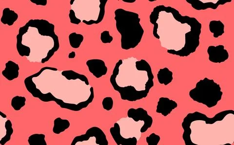 Abstract modern leopard seamless pattern. Animals trendy background. Color Stock Illustration