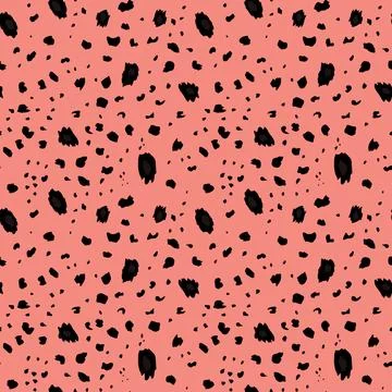Abstract modern leopard seamless pattern. Animals trendy background. Color Illustrazione stock