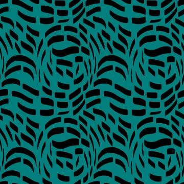 Abstract modern leopard seamless pattern. Animals trendy background. Color Stock Illustration
