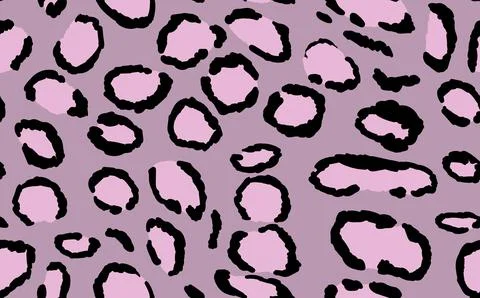 Abstract modern leopard seamless pattern. Animals trendy background. Color Stock Illustration