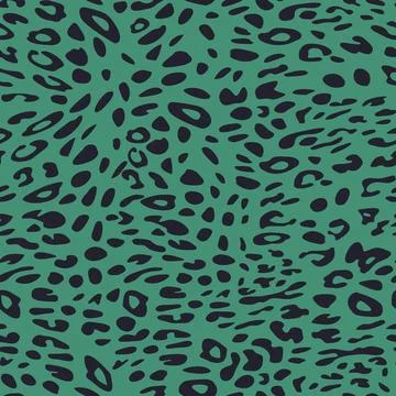 Abstract modern leopard seamless pattern. Animals trendy background. Color Stock Illustration